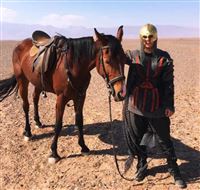 One take, one fall, one woman