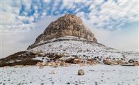 Lake Urmia resting in winter’s arms