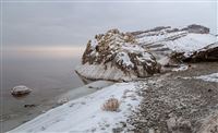 Lake Urmia resting in winter’s arms