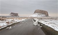 Lake Urmia resting in winter’s arms