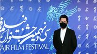 Iran actors attend Fajr with face masks