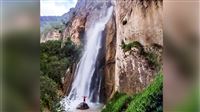 Shahandasht waterfall with staggering height