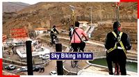 Let's go sky biking in Iran