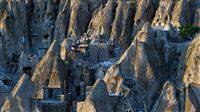 Iran rocky village in photos