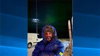 Iran actor works in Arctic, watches aurora