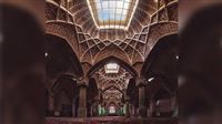 Amazing brickwork in Iran mosque