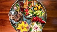 Iranian dessert Shirazi Tarhalva + Photos