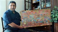 Iran phillumenist collects 12k matchboxes