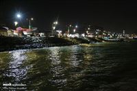 Nothing beats walking in Iran port city at night