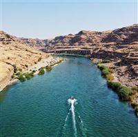 Fun water activities in Iran