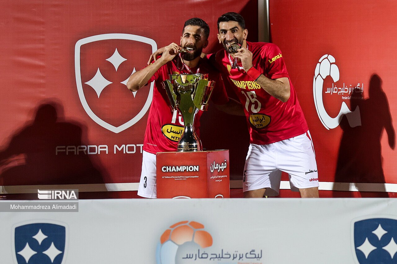 Campeões da Persian Gulf Pro League (Campeonato Iraniano da 1ª Divisão) 