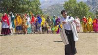 Ethnic wedding in Iran’s Bazoft, festival of colors