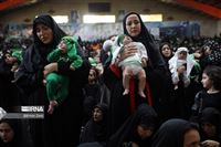 Iranian mothers, babies attend mourning ceremonies