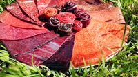 Mouth-watering fruit leather in Iran