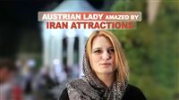 Austrian lady amazed by Iran attractions