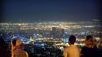 Grab macro look of Tehran from 4 spots
